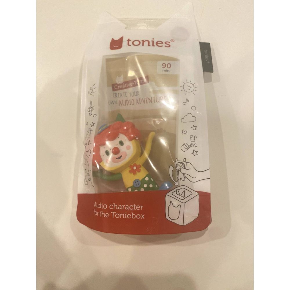 RARE UK/European Creative tonie clown